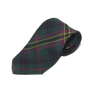 LOCHCARRON Plaid 100% Pure New Wool Tie 3.75" x 58"